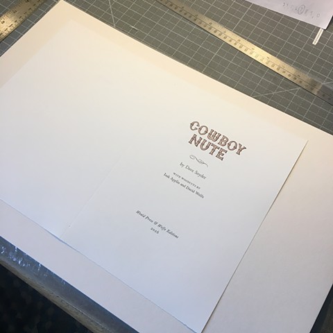 Title Page for Cowboy Nute