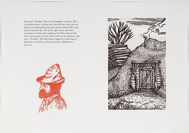 Cowboy Nute--sheet with pages 11 and 14