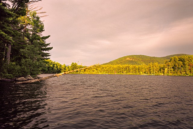 Easterly view from Otter Cove towards Eagle Cliff