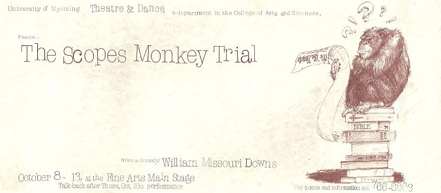 The Scopes Monkey Trial Poster