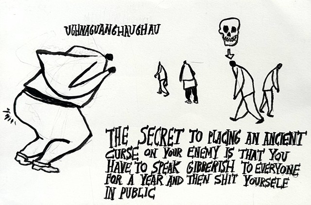secret to place an ancient curse