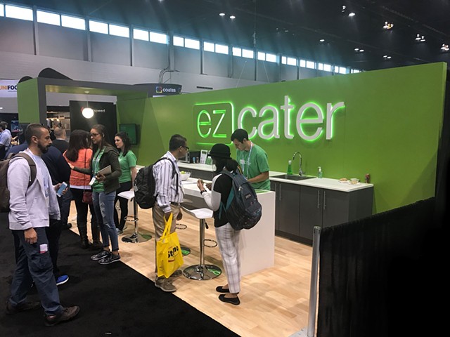 EZ Cater Trade Show Booth