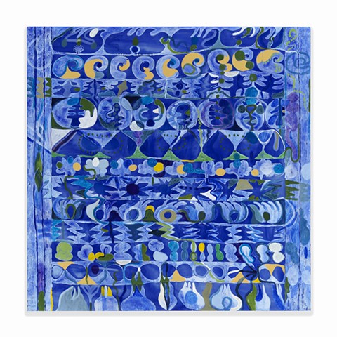 Garden Window (Moony Painting)