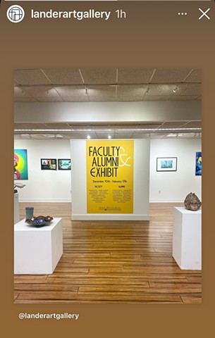 "Bounty" Featured in Faculty/Alumni Exhibit at Lander University!