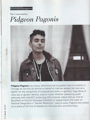 Pidgeon Pagonis, Newcity, Page 1