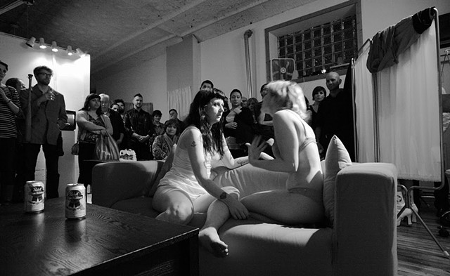 Photo Documentation of "A Conversion" performance, all images courtesy Paul Germanos. 
