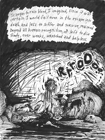 Envy the Dead, Uncompleted Graphic Novel Manuscript, Page 3