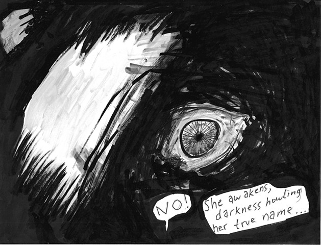 Envy the Dead, Uncompleted Graphic Novel Manuscript, Page 85