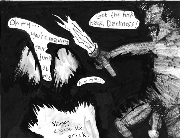 Envy the Dead, Uncompleted Graphic Novel Manuscript, Page 103