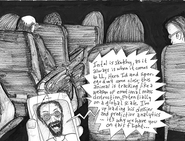 Envy the Dead, Uncompleted Graphic Novel Manuscript, Page 156
