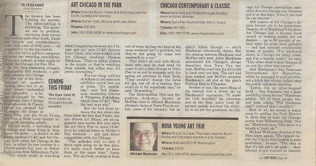 Chicago Sun-Times Article on NOVA, Part 2