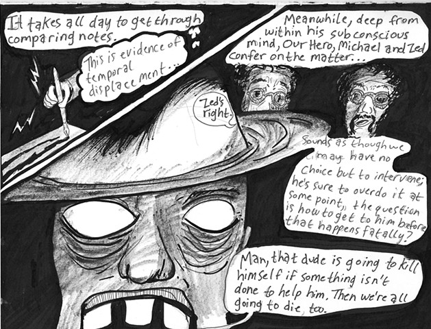Envy the Dead, Uncompleted Graphic Novel Manuscript, Page 129