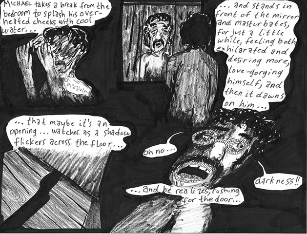 Envy the Dead, Uncompleted Graphic Novel Manuscript, Page 83