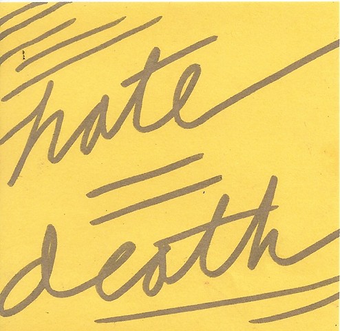 Hate = Death