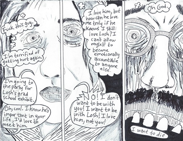 Envy the Dead, Uncompleted Graphic Novel Manuscript, Page 75