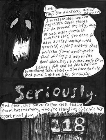 Envy the Dead, Uncompleted Graphic Novel Manuscript, Page 78
