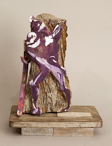 outsider, Outsider Artist, Outsider Art, Art, Acrylic Painting, Self-Taught, Sculpture, Abstract Sculpture, Wood Carving, Metal Sculpture, Grandpa Pfriender, Andrew Pfriender, Grandpa Andrew Pfriender, Painted Sculpture, Figurative Sculpture