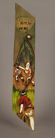 outsider, Outsider Artist, Outsider Art, Art, Acrylic Painting, Self-Taught, Sculpture, Abstract Sculpture, Wood Carving, Metal Sculpture, Grandpa Pfriender, Andrew Pfriender, Grandpa Andrew Pfriender, Painted Sculpture, Figurative Sculpture