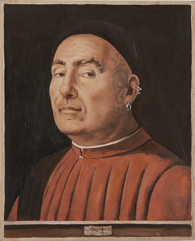 The Nonconformist after Antonello da Messina’s Portrait of a Man