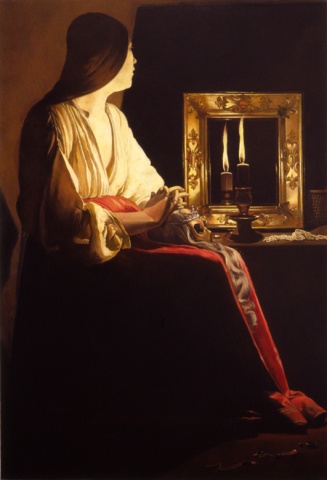 The Repentent Magdalene, Restored    