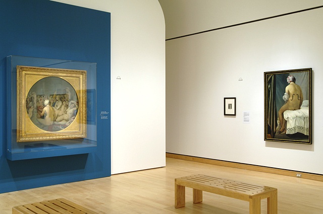 Violon d'Ingre, Restored with
Le Bain Turc (Ingres) and
Le Violon d'Ingres (Man Ray)
Musee national des beaux-arts du Quebec, 2009