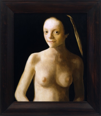 Portrait of a Young Woman, Restored (Nude), Restored  