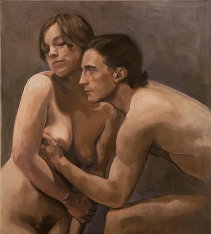Selected Details After Ingres #2, Portrait of Duchamp, 2009