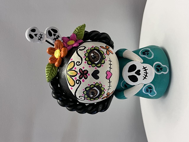 Catrina con Calaveras