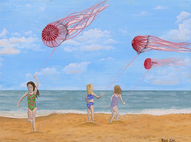 When jellyfish fly 20”x30”print