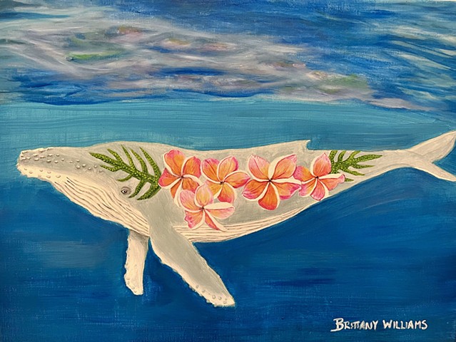 Plumeria Whale