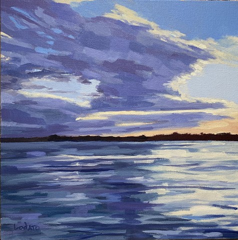 Moody Blue Sunset