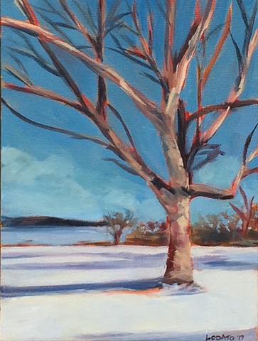 Winter Tree- SOLD