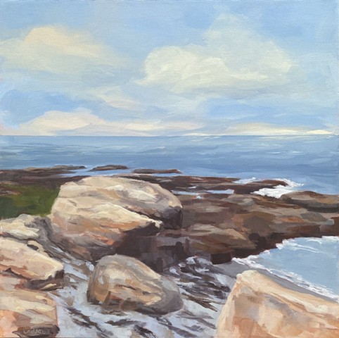 Rocky Coast- Morning