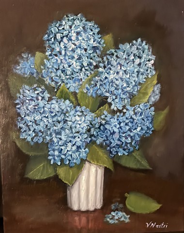 Hydrangea in Blue