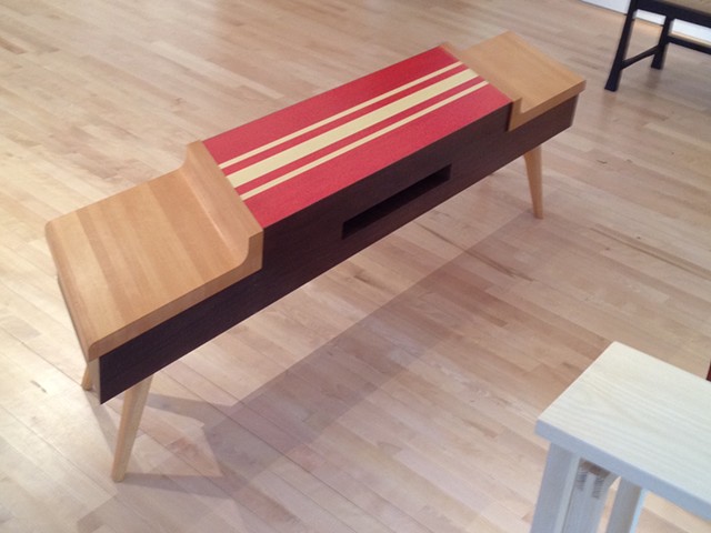 Racing Stripe Bench