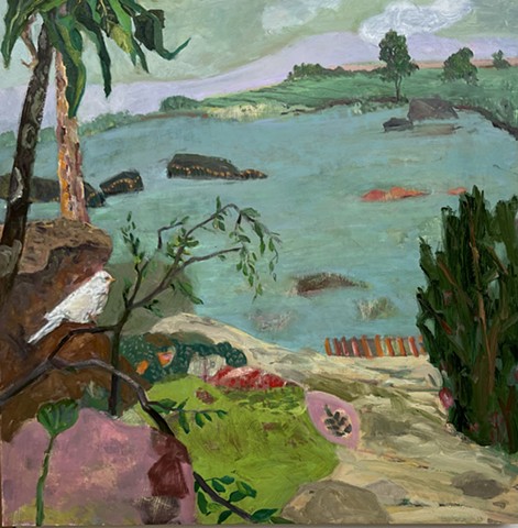 Sea View with an Optimistic Bird Song