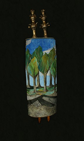 Holocaust Torah Cover