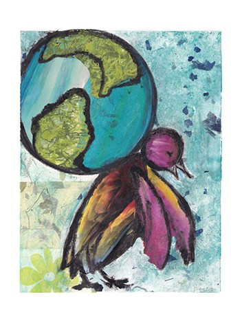 Bird Carries the Weight of the World
