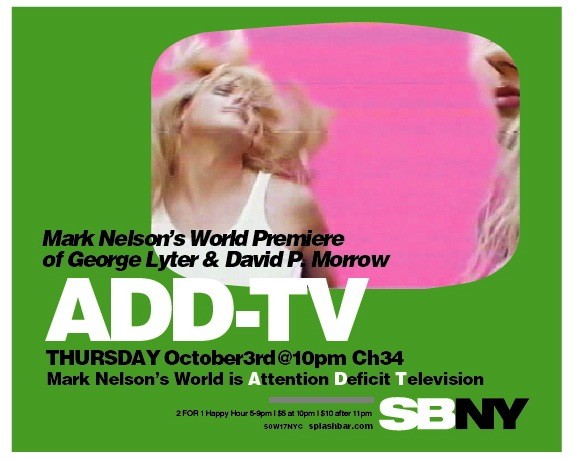 Premiere Party at Splash NYC for ADD-TV, Episode 1, "Drag".