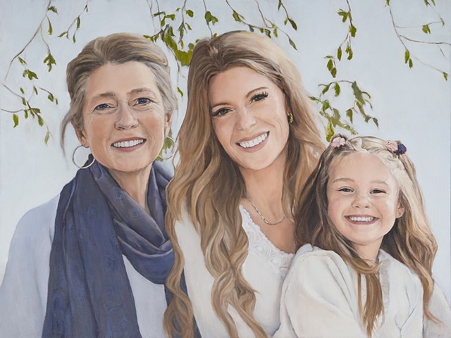 Sylvie, Myriam et Mia