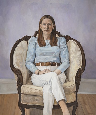 Sarah In Her Studio