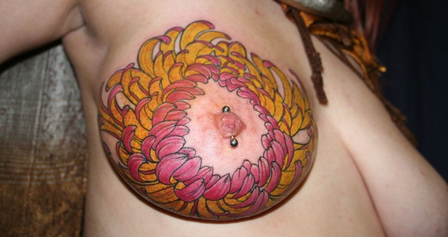 Boob flower