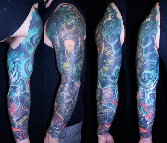 Diver sleeve