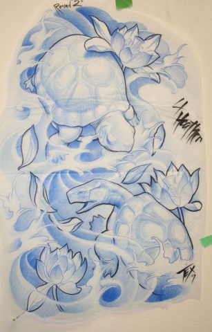 Heather's turtle sketch