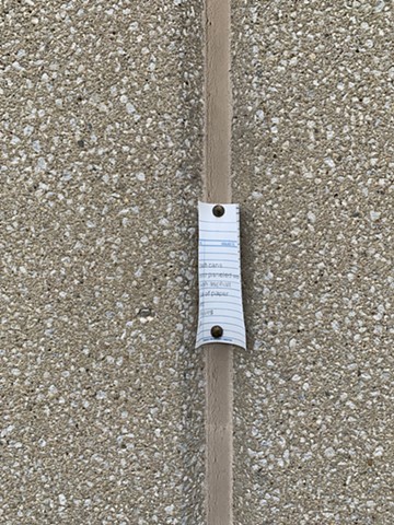 the side of a building, close