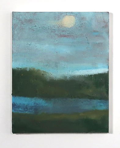 Moon Over The Lake 