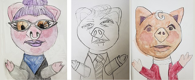 Sketches for Puppets: The Three Little Pigs- A tale of resistance