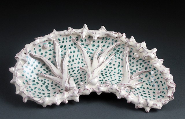Cautious, Oyster Plate for Two