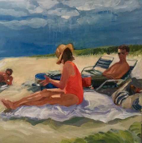 The Beach Picnic / SOLD