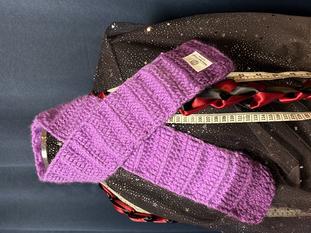 Stefanie Lynn's Scarfs® 2026 Tangled Hearts: Post Valentine's Handmade Scarf Collection